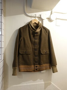 ウェアハウス　WAREHOUSE&CO ウール A-2 ジャケット　サイズ36　美品　A-1 STYLE WOOL JACKET