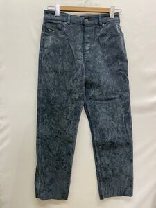 20241212【DIESEL】ディーゼル ボトム デニム パンツ 22SS 28 コットン 1955 Straight Jeans A04347 09D02