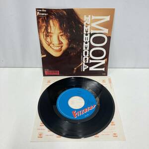 REBECCA レベッカ MOON ムーン VIRGINITY LIVE ver. EPレコード 07SH-3002