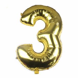 数字バルーン 風船 誕生日 32吋 飾り　ハッピーバースデー　ガーランド　お祝い　ウエディング　記念品　インスタ映え　パーティー 3