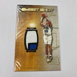 Mike Miller 2001-2002 Fleer Flair Sweet Shot Patch /250 大判 良部分