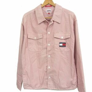 ☆TOMMY HILFIGER トミーヒルフィガー スプリングドビー コーチジャケット メンズ M ジャケット 1円スタート