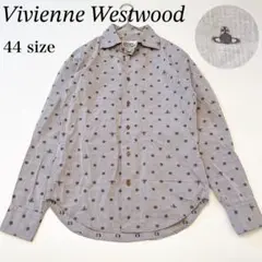 Vivienne Westwoodオーブ　ドットシャツ　グレー　44 メンズ