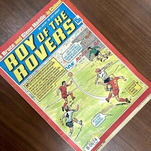 B0674 「ROY OF THE ROVERS」サッカー コミック 古本　雑誌　マガジン