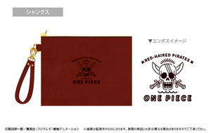 【新品/公式】ONE PIECE レザーポーチ Vol.2 シャンクス 公式グッズ colleize