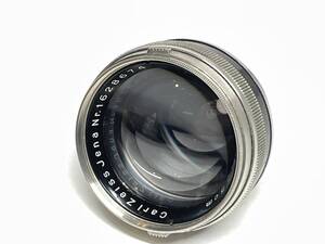 希少品 Carl Zeiss jena Sonnar 5cm F1.5 ニッケル