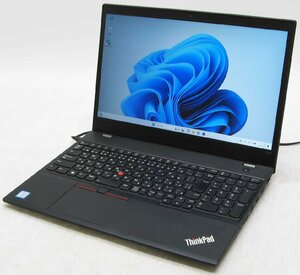 Lenovo ThinkPad T580 20LA-S2MQ0K ■ i5-8350U/SSD/無線/Webカメラ/テンキー/第8世代/最新OS搭載/Windows11 ノートパソコン #1