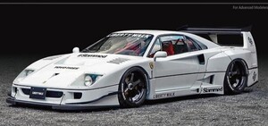 即決 KITBOX PZYmodel 1/24 レジンキット LBワークスフェラーリ F40 6カラーバリエーション 送料無料