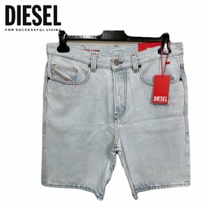 正規品/サンプル品/未使用/W32■アウトレット品■定価30,800円■DIESEL メンズ デニム ショートパンツ ウォッシュ加工 P141