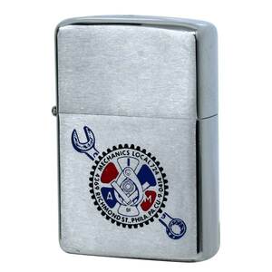 絶版/ヴィンテージ Zippo ジッポー 中古 1975年製造MECHANICS LOCAL 724 [C]使用感あり傷汚れあり