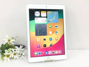 〇【美品】Apple iPad 第6世代 Wi-Fiモデル 128GB A1893(MR7K2J/A) シルバー 動作品