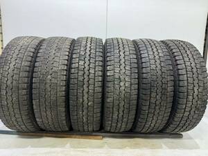 A862 【185/75R15 106/104L LT】 2021製　DUNLOP WINTERMAXX LT03 2本5分山 4本7分山