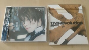 T.M.Revolution「ignited-イグナイテッド-」「INVOKE」CD2枚セット