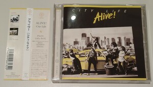 アライヴ ！シティ・ライフ 廃盤帯付国内盤中古CD Alive ! City Life CMYK-6132 2500円盤