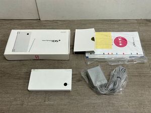 ☆ DSi ☆ ニンテンドーDS i ホワイト 動作品 本体 タッチペン アダプター 箱 説明書 付属 Nintendo DS 任天堂 1927