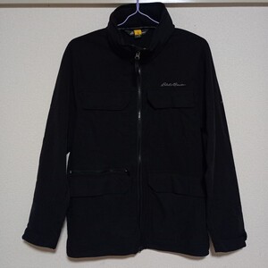 EDDIE BAUER　　　ストレッチナイロンマウンテンパーカー　　XS　　黒