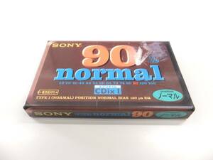 新品未使用品 SONY CDixI 90 ノーマルポジション カセットテープ 往復９０分 定形外郵便発送￥１４０可