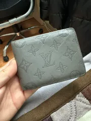 【雷市場（ポンジャン）商品韓国直送】 OS Louis Vuitton(ルイヴィトン) ガンメタル モノグラム 二つ折り財布