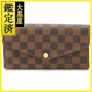 LOUIS VUITTON　ルイヴィトン　ポルトフォイユ・サラ　長財布　ダミエ　N63209　【434】