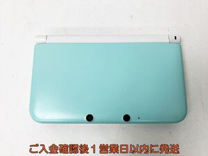 【1円】ニンテンドー3DSLL 本体 ミント/ホワイト SPR-001 任天堂 初期化済 未検品ジャンク 3DS LL E01-909rm/F3