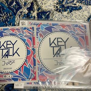 即決 特典付き コースター （初回限定盤） （DVD付） KEYTALK 新品未開封