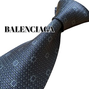 ★BALENCIAGA★　バレンシアガ　パープル系　総柄　日本製