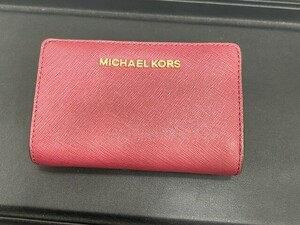 MICHAEL KORS マイケルコース 財布　ワインレッド系　　◆11450