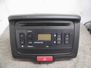 ☆　スズキ エブリイ DA17V 取り外し 純正オーディオ 39101-64PA0 ワイドFM CD/チューナー クラリオン製 DEH-2248zs 250109　☆