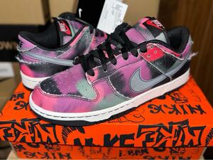 26.5 Nike Dunk Low Retro Graffiti PRM Pink/Black 