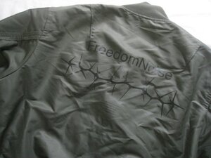 GU×UNDERCOVER アンダーカバー MA-1フライトジャケットXL FreedomNoiseフリーダムノイズ 大きいサイズ 貴重