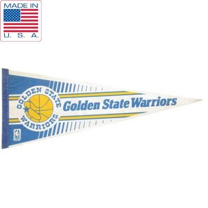 90s USA製 NBA GOLDEN STATE WARRIORS ペナント ステフィン・カリー バスケットボール ビンテージ D149-71-0004XV