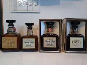 古酒 ウイスキー サントリー ローヤル 12年他4本まとめて！SUNTORY ROYAL SR