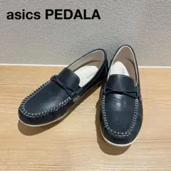 pedala ペダラ モカシン ローファー 22.5cm EEEネイビー