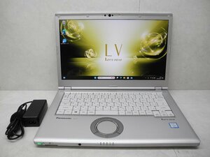 ☆1円☆第8世代☆CF-LV7RDCVS☆Core i5 1.70GHz/8GB/SSD256GB/累積8840☆高解像度1920×1080☆無線/カメラ/Office/Win11 DtoD領域☆