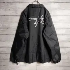 Yohji Yamamoto Ground Yナイロンコーチジャケット 逆さロゴ