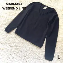 MAXMARA WEEKEND LINEマックスマーラ　カットソー　黒　L