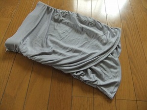 ★美品*スナイデル　snidel*シャーリング*ベアトップ*　トップス　　グレー*F