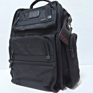 【美品】トゥミ TUMI 26578DH リュック 大容量 バリスティックナイロン ビジネス A4◎ PC◎ ブラック T-PASS 通勤 メンズ ブリーフパック