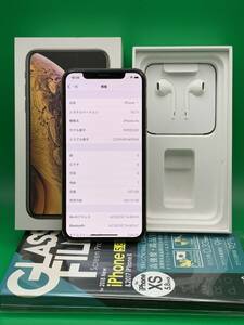 ★バッテリー新品 iPhone XS 512GB SIMフリー 最大容量100% 格安SIM可 KDDI ○ NTE52J/A ゴールド 中古 新古品 MB0176 5