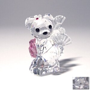 侍◆【SWAROVSKI スワロフスキー】クリスタル 2007年限定 Kris Bear クリスベア『Kumiko クミコ』オブジェ 置物 フィギュリン 20