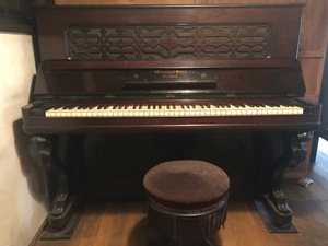 1861年製？　スタインウェイ　ニューヨーク　Steinway&Sons　New York　アップライトピアノ