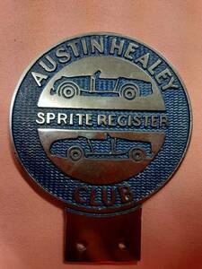 AUSTIN HEALEY SPRITE REGISTER　オースチン ヒーレー グリルバッジ カーバッジ