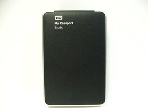 ▽WESTERN DIGITAL WDBS8P0020BBK-00 2TB ポータブル 外付HDD USB2.0/Firewire800(IEEE1394b) 中古 My Passport Studio 外付け