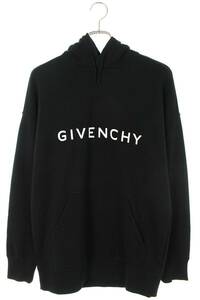 ジバンシィ GIVENCHY 23AW BMJ0HC3YAC サイズ:S ブランドロゴスリムパーカー 新古品 SB01