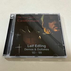 北欧メタル 2CD LEIF EDLING DEMOS & OUTTAKES 83-99 The Black Heart Of Candlemass