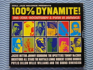 [輸入盤]100% Dynamite!-Ska・Soul・Rocksteady & Funk In Jamaica/Soul Jazz Records/ダイナマイト/スカ/レゲエ/傑作コンピ