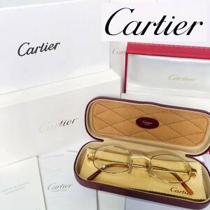 【新品未使用・即日発送】Cartier/カルティエ/T8100427/F.O.P.BROSSEE/眼鏡/ゴールド/ヴィンテージ/金メガネ/正規店デッドストック/希少