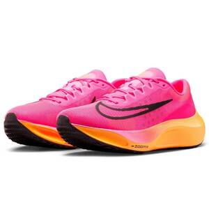 ☆NIKE ZOOM FLY 5 蛍光ピンク/オレンジ/黒 30.0cm ナイキ ズーム フライ 5 厚底 DM8968-600