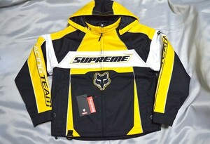 試着のみ新同! シュプリーム 23FW SUPREME FOX RACING ジャケット イエロー Mサイズ