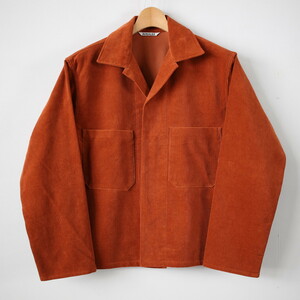 美品 AURALEE オーラリー WASHED CORDUROY SHIRTS JACKET サイズ3 ジャケット シャツ A8SS01NC